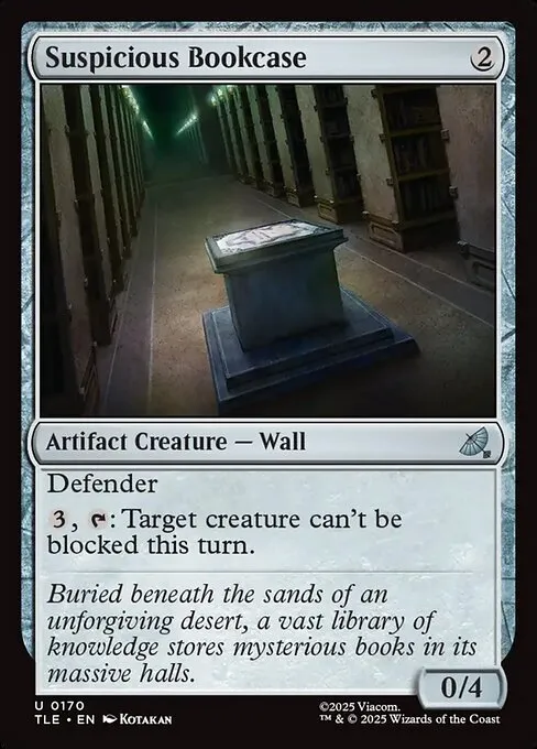 Suspicious Bookcase · Avatar: The Last Airbender Eternal 170/317