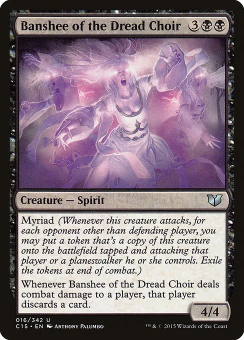 Banshee of the Dread Choir · Commander 2015 16/342