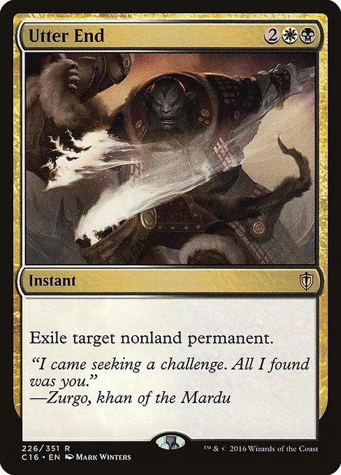 Utter End · Commander 2016 226/351