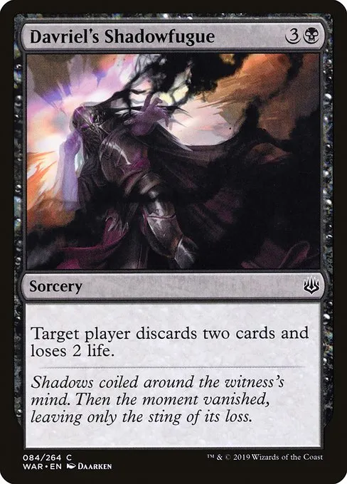 Davriel's Shadowfugue · War of the Spark 84/312