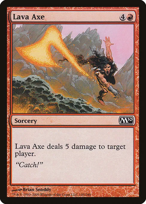 Lava Axe · Magic 2010 145/249