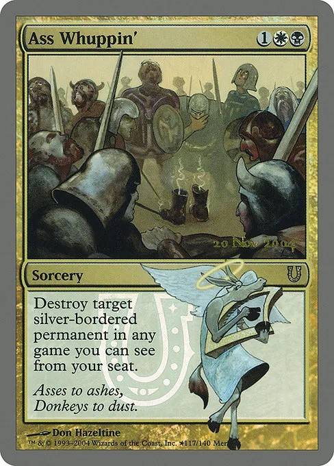 Ass Whuppin' · Unhinged Promos 117★/1