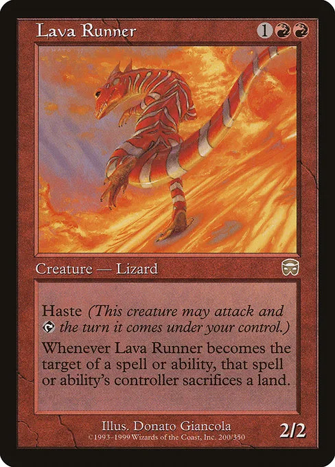 Lava Runner · Mercadian Masques 200/350