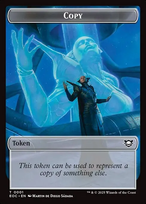 Copy · Edge of Eternities Commander Tokens 1/16
