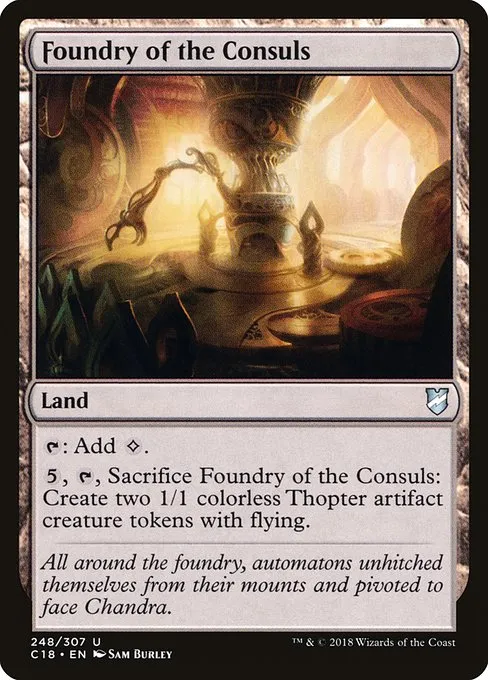 Foundry of the Consuls · Commander 2018 248/307