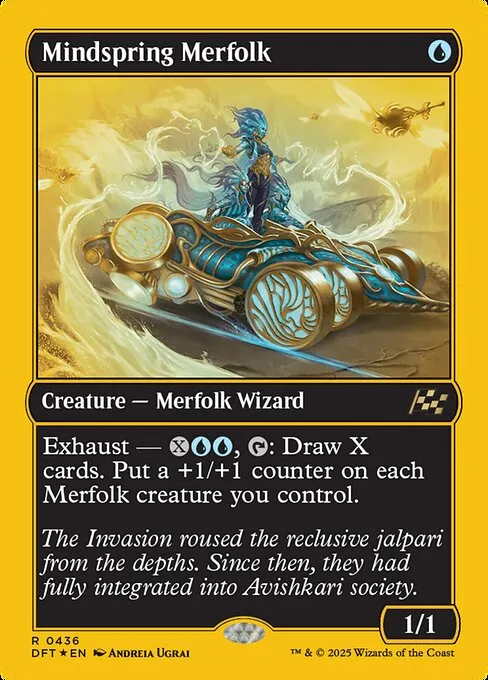 Mindspring Merfolk · Aetherdrift 436/553