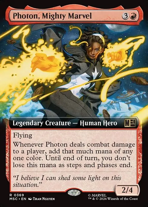 Photon, Mighty Marvel · Marvel Super Heroes Commander 369/9
