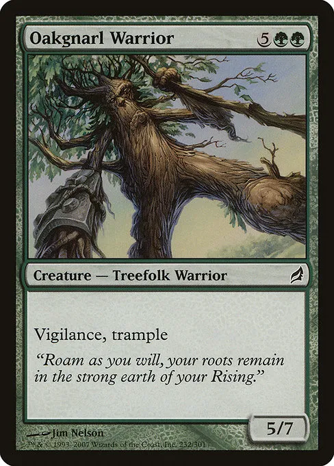 Oakgnarl Warrior · Lorwyn 232/301