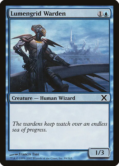 Lumengrid Warden · Tenth Edition 89/510