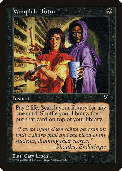 Vampiric Tutor · Visions 72/167