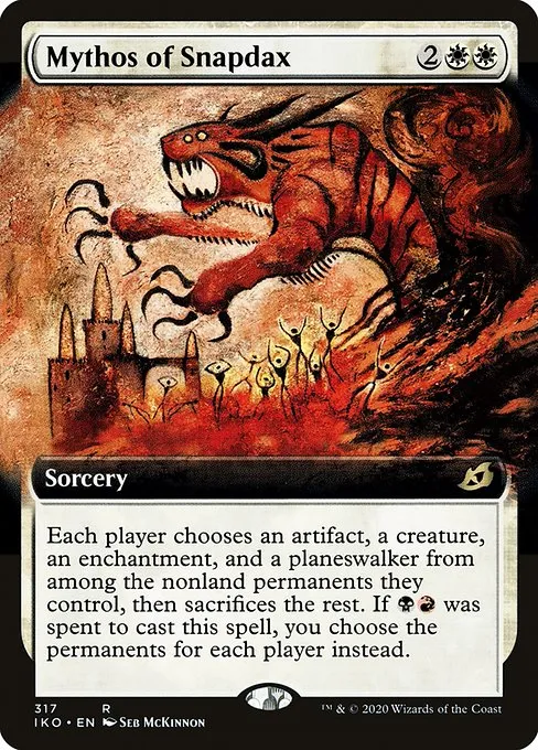 Mythos of Snapdax · Ikoria: Lair of Behemoths 317/390