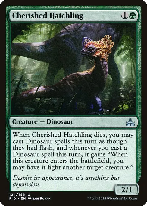 Cherished Hatchling · Rivals of Ixalan 124/205