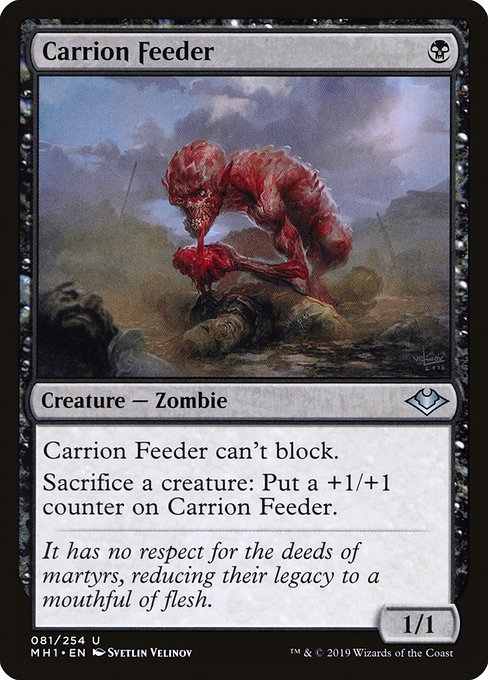 Carrion Feeder · Modern Horizons 81/255
