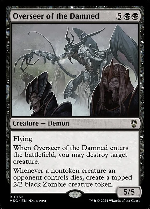 Overseer of the Damned · Murders at Karlov Manor Commander 132/358