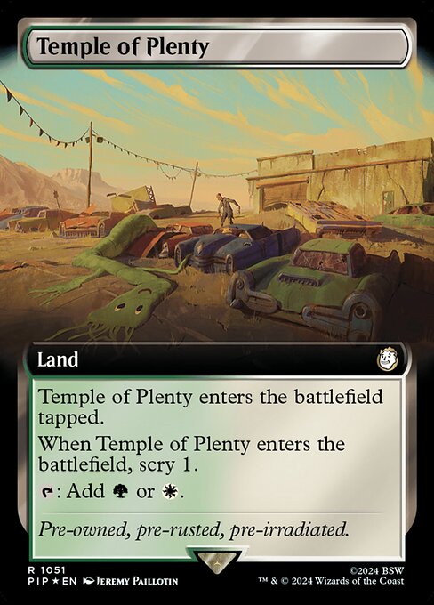 Temple of Plenty · Fallout 1051/1068
