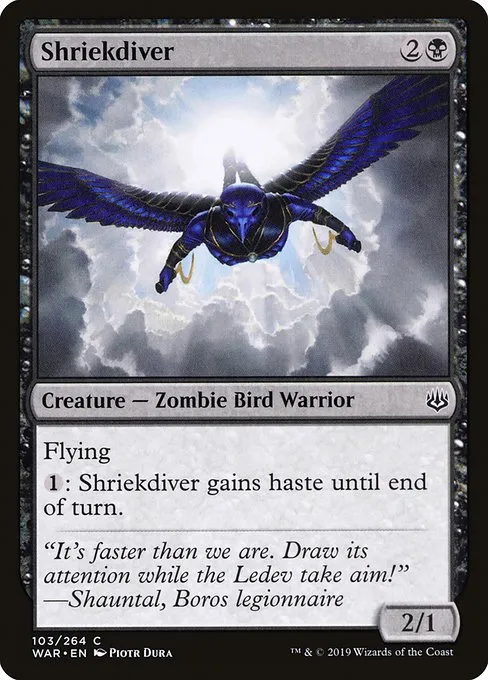 Shriekdiver · War of the Spark 103/312