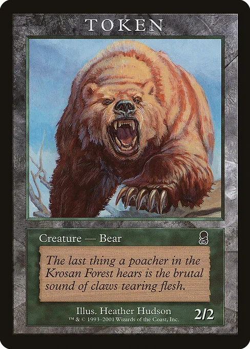 Bear · Magic Player Rewards 2001 7/8
