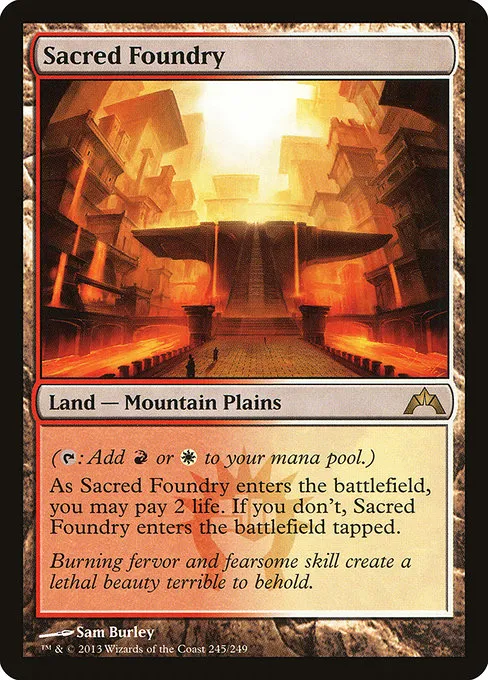 Sacred Foundry · Gatecrash 245/249