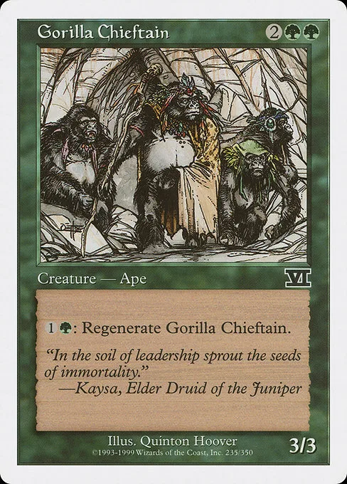 Gorilla Chieftain · Classic Sixth Edition 235/351