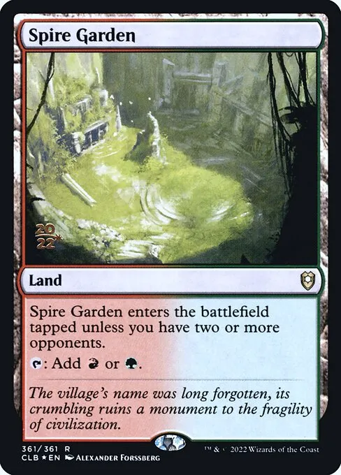 Spire Garden · Battle for Baldur's Gate Promos 361s/104