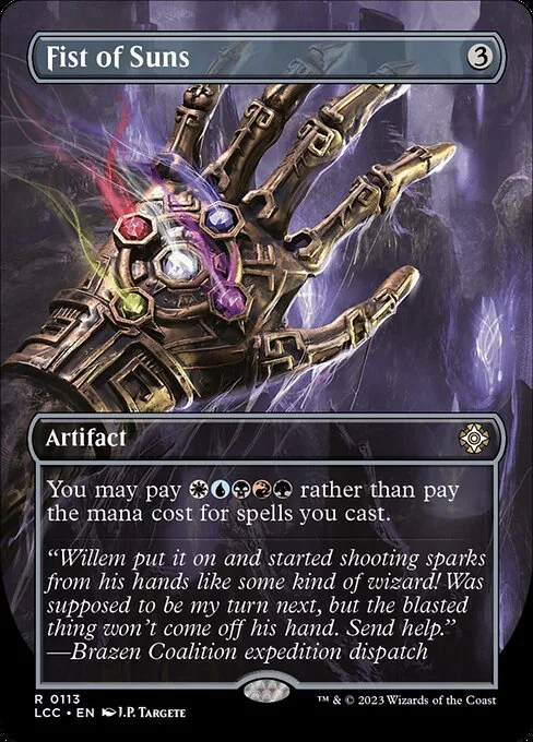 Fist of Suns · The Lost Caverns of Ixalan Commander 113/370