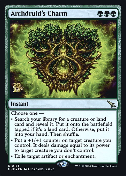 Archdruid's Charm · Murders at Karlov Manor Promos 151s/180