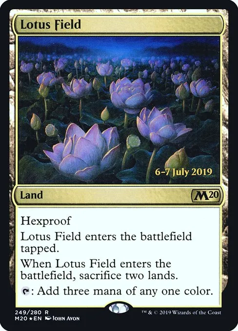 Lotus Field · Core Set 2020 Promos 249s/144