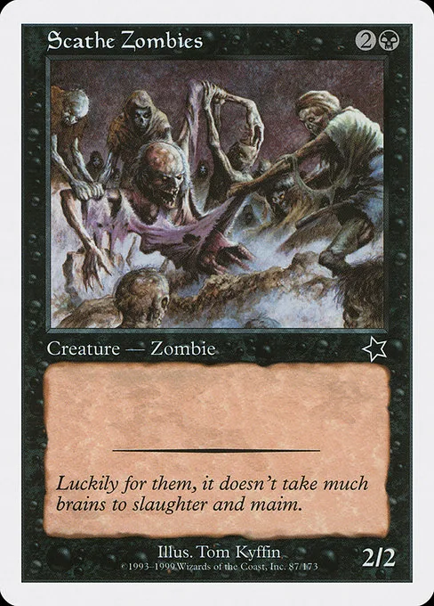 Scathe Zombies · Starter 1999 87/173