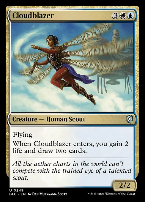Cloudblazer · Bloomburrow Commander 249/356