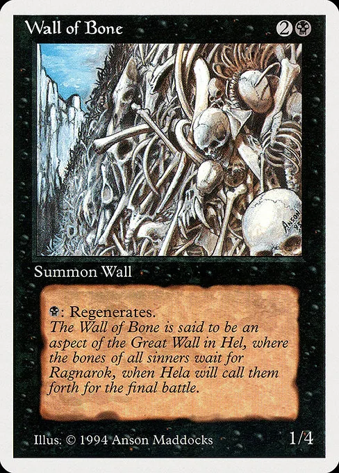 Wall of Bone · Summer Magic / Edgar 134/306