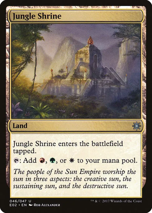 Jungle Shrine · Explorers of Ixalan 46/48