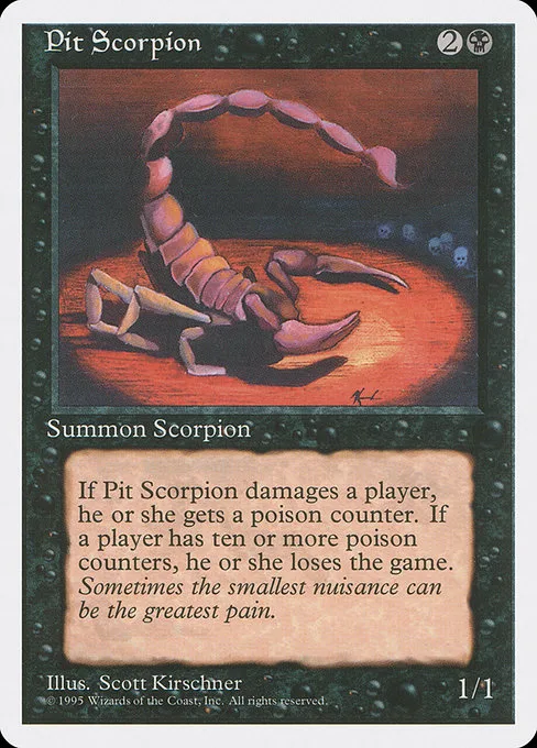 Pit Scorpion · Fourth Edition 153/380