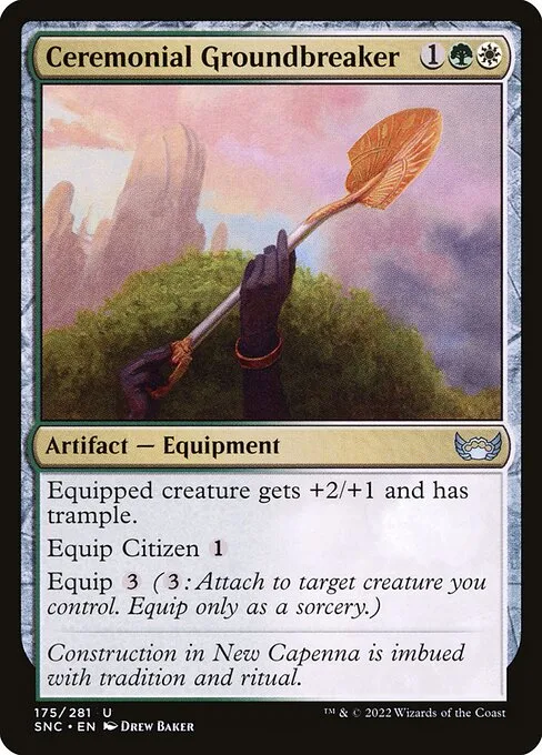 Ceremonial Groundbreaker · Streets of New Capenna 175/513