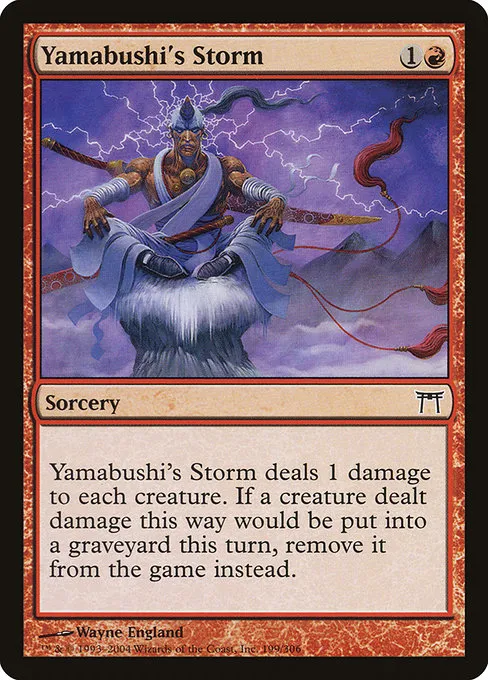 Yamabushi's Storm · Champions of Kamigawa 199/307