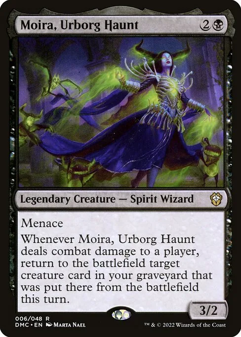 Moira, Urborg Haunt · Dominaria United Commander 6/240