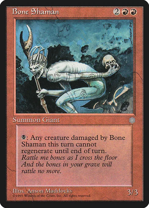 Bone Shaman · Ice Age 176/383