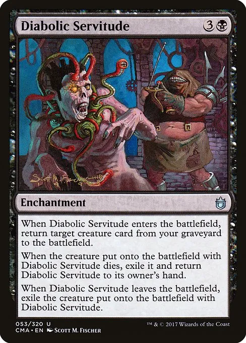 Diabolic Servitude · Commander Anthology 53/320