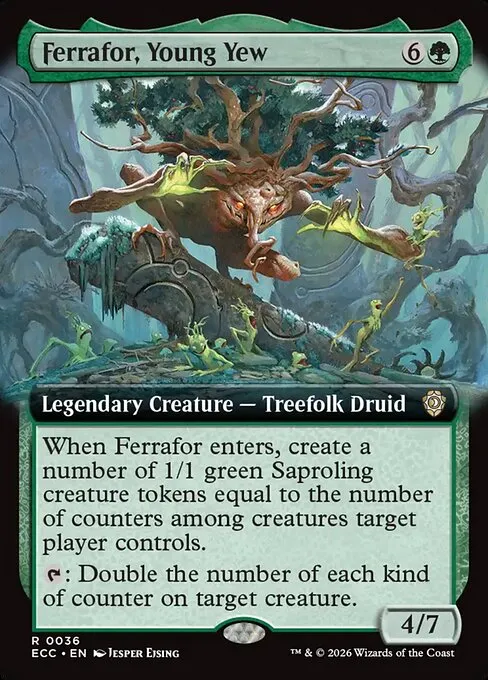 Ferrafor, Young Yew · Lorwyn Eclipsed Commander 36/176