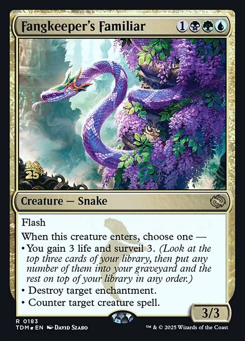Fangkeeper's Familiar · Tarkir: Dragonstorm Promos 183s/160