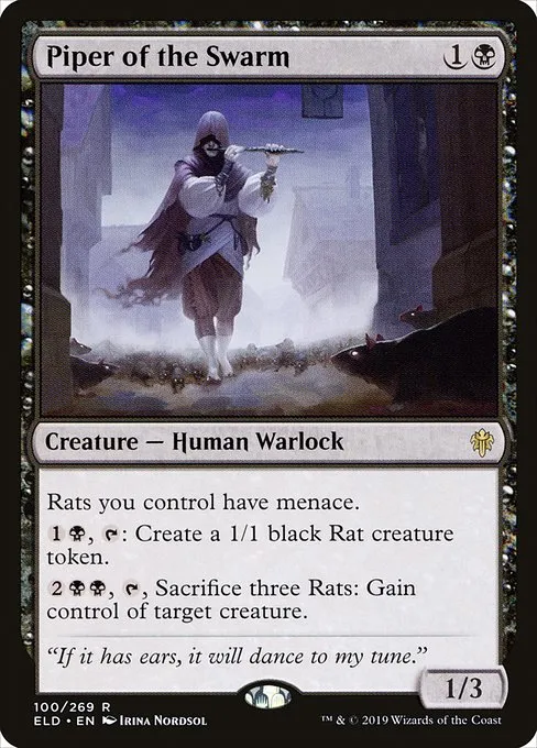Piper of the Swarm · Throne of Eldraine 100/398