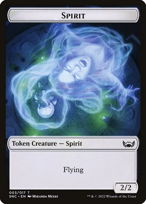 Spirit · Streets of New Capenna Tokens 3/19