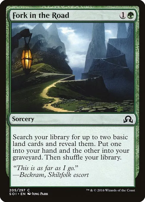 Fork in the Road · Shadows over Innistrad 205/302