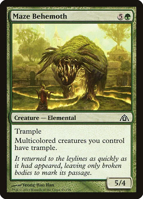Maze Behemoth · Dragon's Maze 43/156