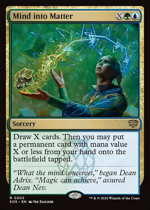 Mind into Matter · Secrets of Strixhaven 202/368