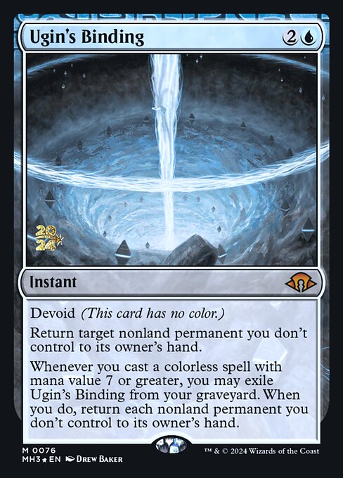 Ugin's Binding · Modern Horizons 3 Promos 76s/92