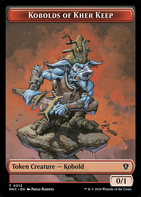 Kobolds of Kher Keep · Murders at Karlov Manor Commander Tokens 12/31