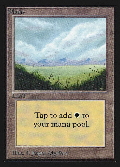 Plains · Intl. Collectors' Edition 288/302