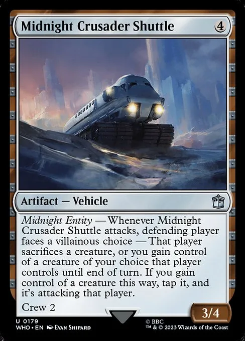 Midnight Crusader Shuttle · Doctor Who 179/1178