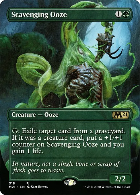 Scavenging Ooze · Core Set 2021 318/397