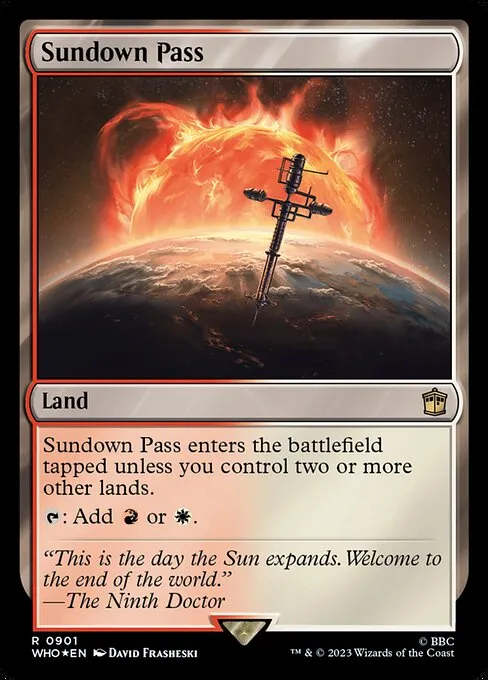 Sundown Pass · Doctor Who 901/1178